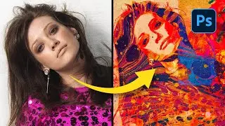 FULL TUTORIAL: Psychedelic Watercolors Poster | Adobe Photoshop