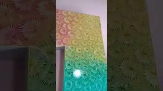 3d wall texture design #ytshorts