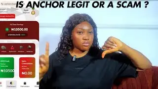 How does Anchor platform work | is anchor platform a scam?| How to withdraw on anchor | How to earn