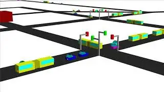 [OpenGL][C++] CITY TRAFFIC Simulation
