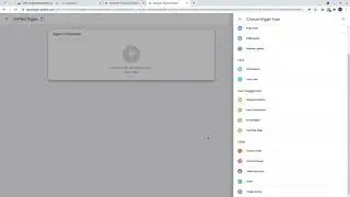How to configure Google Triggers