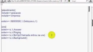 Configuração de uma URA no asterisk - parte 2