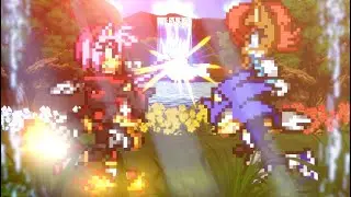 GREEN HILL ZONE!!!-Shadamy vs Sonally-Mugen Fallen Heroes