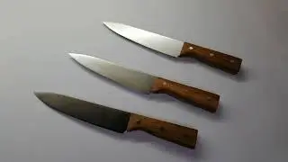 Нож шинковочный 180 мм, жесткое лезвие