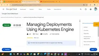 Managing Deployments Using Kubernetes Engine 