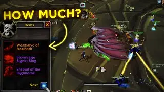 WARGLAIVE Drops (in a GDKP Raid!!!) | WoW TBC Classic