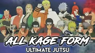 ALL KAGE GENERATION ultimate & combination jutsu : Ultimate Ninja Storm 4