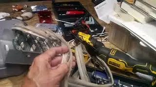 Taking apart a clothes dryer