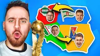 🇵🇱 IMPERIALIZM EKSTRAKLASY ale KAŻDYM Zespołem Steruje YOUTUBER!@PointFlashHD@Alviniasty@PLKD 🇵🇱