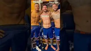 Messi Neymar Mbappe 🤩