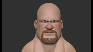 WWE Stone Stone Sculpt | Zbrush Turnaround
