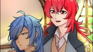 (Genshin Impact Comic Dub) Kaeya... You’re So Long!