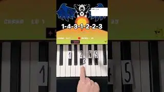 Undertale His Theme Piano Tutorial