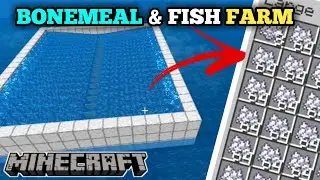 HOW TO MAKE BONE MEAL FRAM IN MINECRAFT || POCKET EDITION JAVA EDITION ||