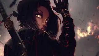 "Warmonger II" - Digital Painting Timelapse