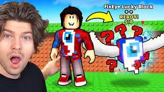 😱I BECAME A LUCKY BLOCK IN ROBLOX!