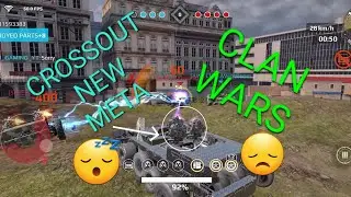 Crossout Mobile New Meta Is So Boring - Clan Wars AWOL - Gameplay