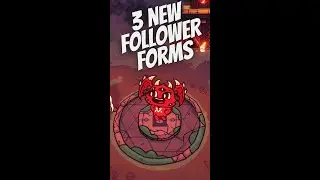 3 NEW follower forms in Cult Of The Lamb!  