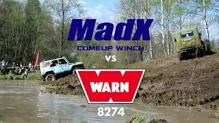 Comeup MadX vs Warn 8274. Какая лебедка быстрее?