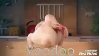 Galinha vodoo dançando bum bum tam tam