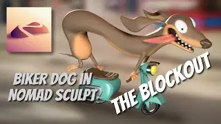 Dog on a Motorbike - The Blockout