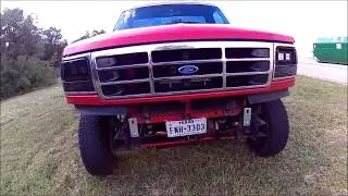 1995 OBS Ford F150 body lift install