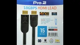 New 4k HDR HDMI cable for my HT