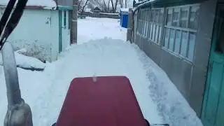 Т25 чистка снега 20190208