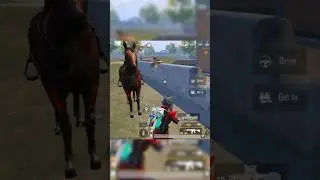 HOW TO RIDE HORSE 🐎 BGMI GAMEPLAY #shorts #battleroyalegame #battlegroundsmobileindia