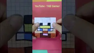 Minecraft Transformations Endless card Never Ending Card / Бесконечная открытка Майнкрафт
