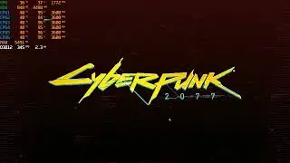 Тест производительности Cyberpunk 2077 v1.61 GOG+SSE 4 Fix на AMD Phenom II X6+GTX 1060 6Gb.
