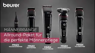 Professionelle Haar-, Bart- und Körperpflege für zu Hause | Beurer Männer Range