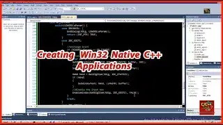 Creating Win32 Native C++ Applications (non-MFC)  using Visual Studio 2010 in 2021.