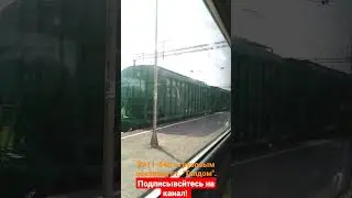 Вл11-040 с грузовым поездом.