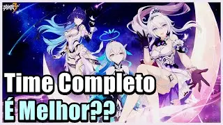 KIANA E MEI SOZINHAS VS TIME COMPLETO NO ABYSS END GAME!! - Honkai Impact 3 