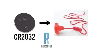How to change/swap Battery for a ATA EAT2 v2 Genuine Remote