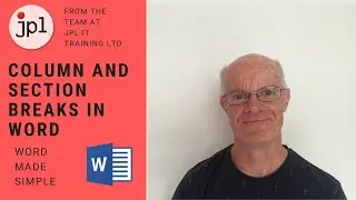 Column and Section Breaks in Word