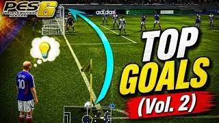 PES 6 | TOP GOALS 🔥 MEJORES GOLES  (Vol. 2) #pes #efootball #football