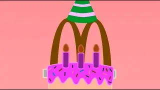 McDonalds Happy Birthday Zani Logo Effects!