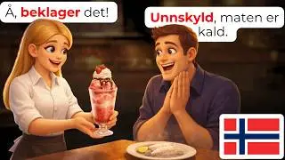 🇳🇴 🍽️ Norwegian Restaurant Conversations Every Beginner Should Learn | A1-A2