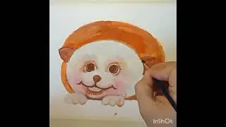 Рисуем Ёжика гуашью