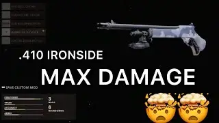 Get MAX DAMAGE *NEW* .410 Ironhide LOADOUT!! SEASON 6 🤯 Call of Duty Cold War ZOMBIES