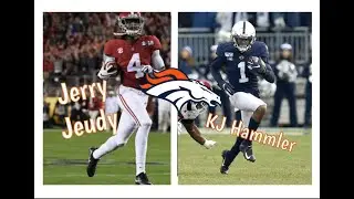 Jerry Jeudy & KJ Hammler - New WEAPONS for the BRONCOS //Highlights