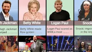 Unforgettable Moments of Celebrity in WWE