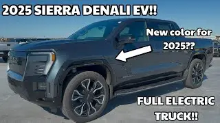 NEW 2025 GMC Sierra Denali EV - Electric Truck!! Quick Walkaround