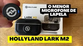 MELHOR MICROFONE DE LAPELA! HOLLYLAND LARK M2/ UNBOXING E REVIEW
