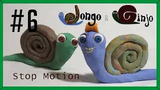 Ginjo e Jongo - Batendo uma Bolinha - STOP MOTION #6
