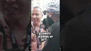 Muslim EXPOSING Christian Zionist! #shorts