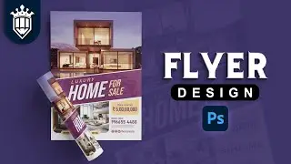 Real Estate Flyer Design in | Photoshop 2021 Tutorial |