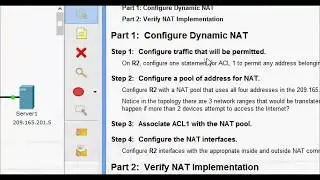 Cara Konfigurasi NAT Dinamis  -  Packet Tracer